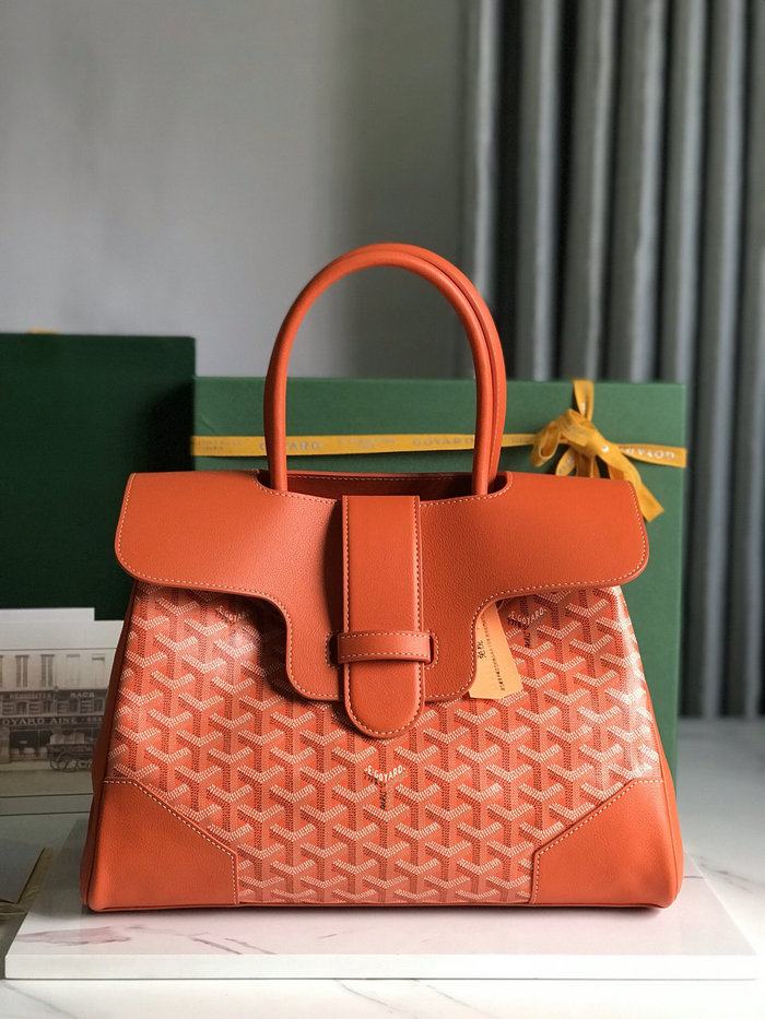 Goyard Saigon Tote Bag G020236 Orange