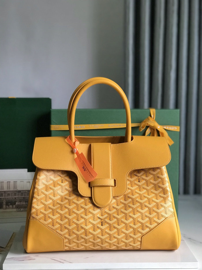 Goyard Saigon Tote Bag G020236 Yellow