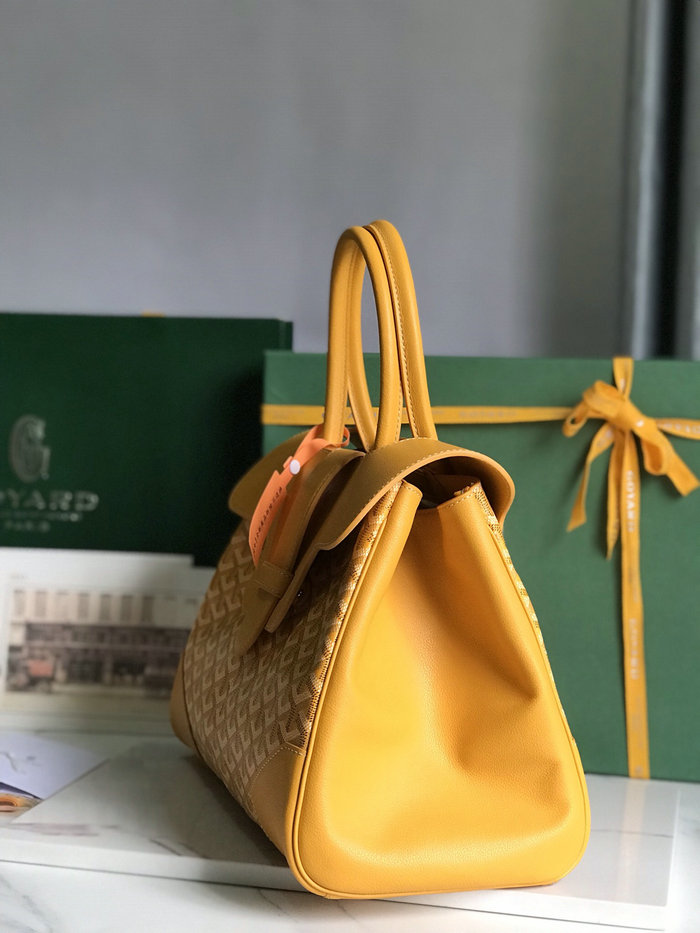 Goyard Saigon Tote Bag G020236 Yellow