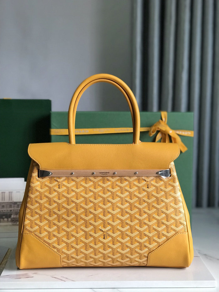 Goyard Saigon Tote Bag G020236 Yellow