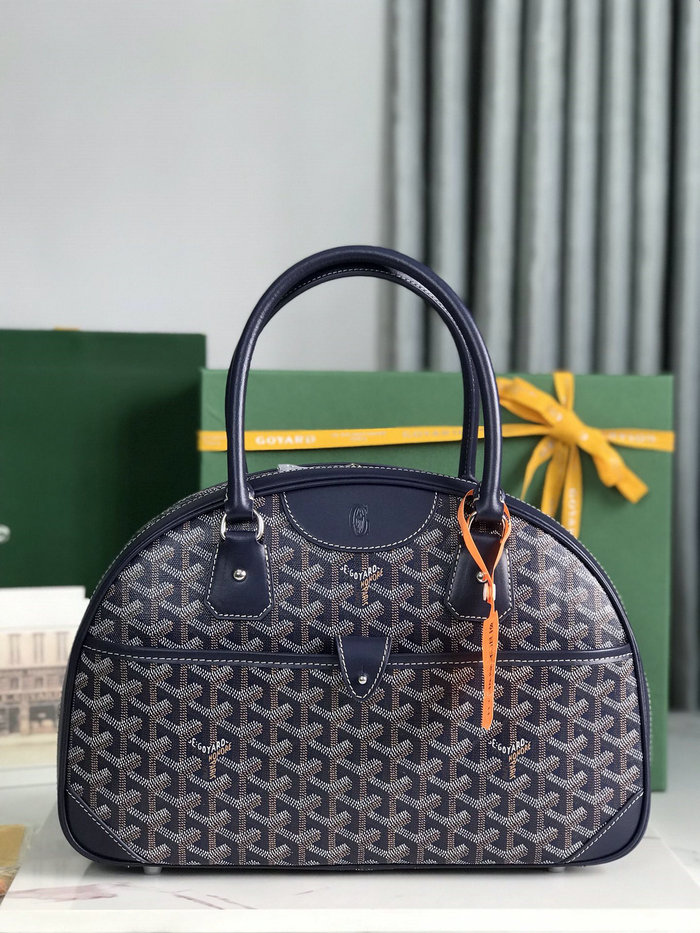 Goyard Saint Jeanne MM Bowler Navy G020299