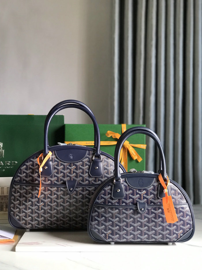 Goyard Saint Jeanne MM Bowler Navy G020299