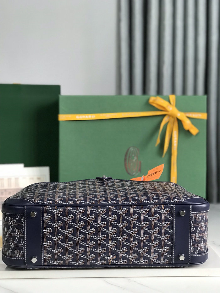 Goyard Saint Jeanne MM Bowler Navy G020299