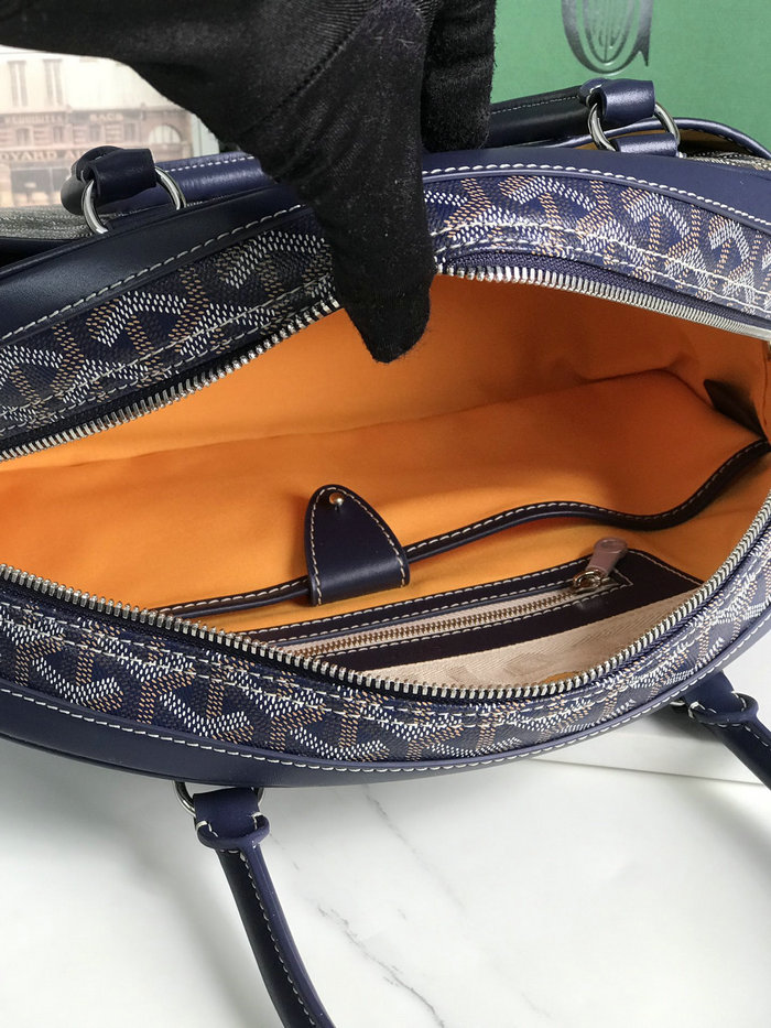 Goyard Saint Jeanne MM Bowler Navy G020299