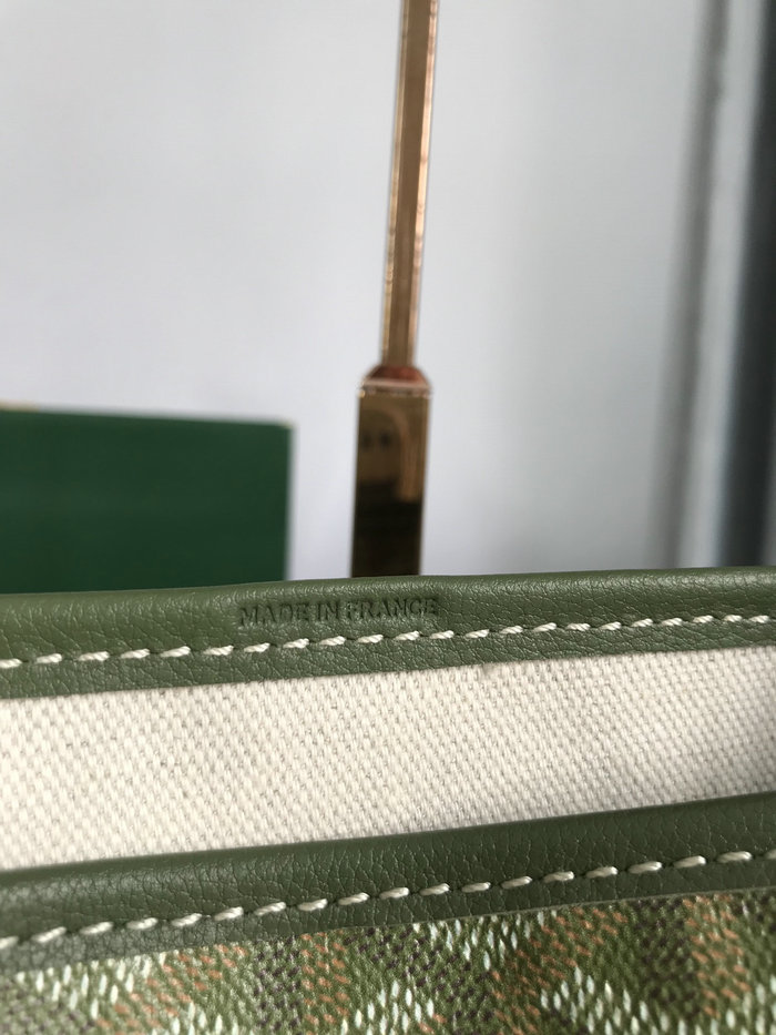 Goyard Saint Louis Tote with Print Green G6001