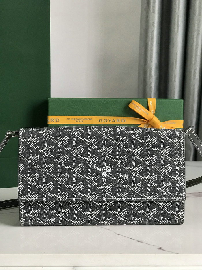 Goyard Varenne Continental Wallet G02019 Grey