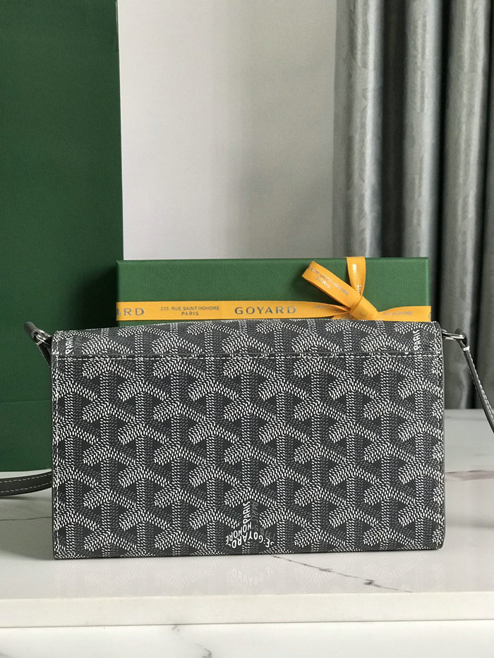 Goyard Varenne Continental Wallet G02019 Grey