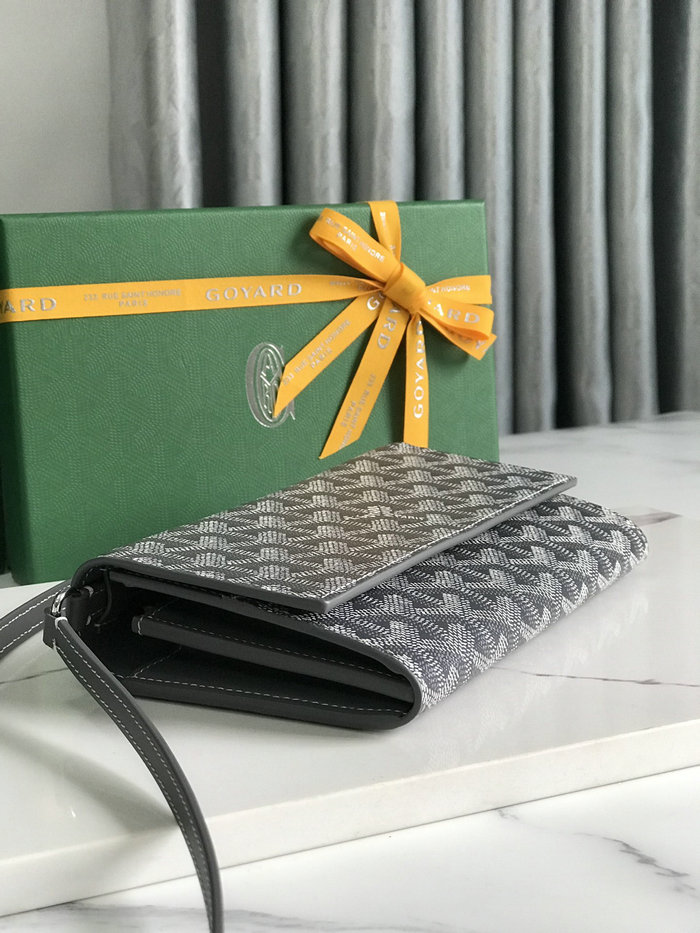 Goyard Varenne Continental Wallet G02019 Grey