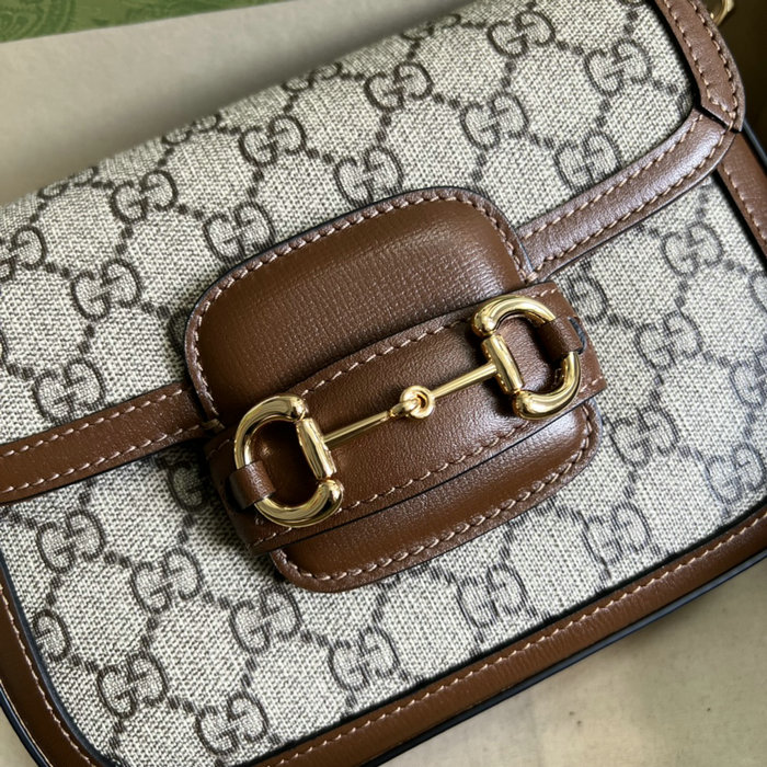 Gucci Horsebit 1955 Mini Bag Beige 658574