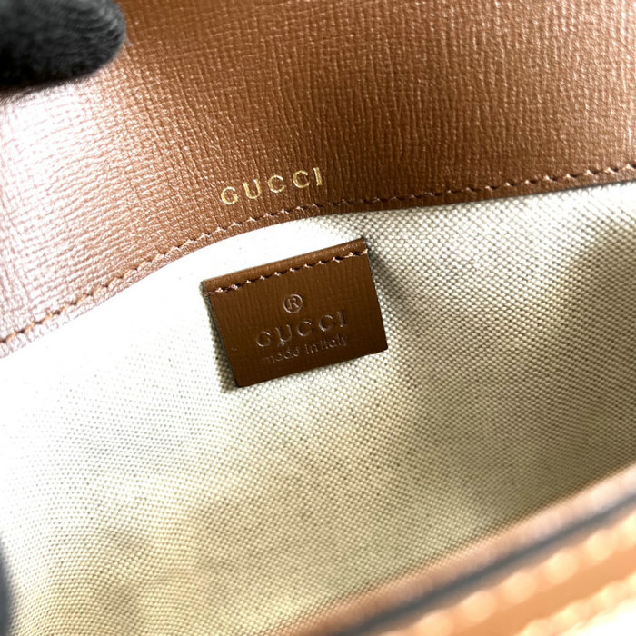 Gucci Horsebit 1955 Mini Bag Beige 658574