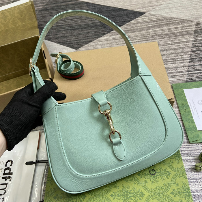 Gucci Jackie Small Shoulder Bag Pastel Green 782849