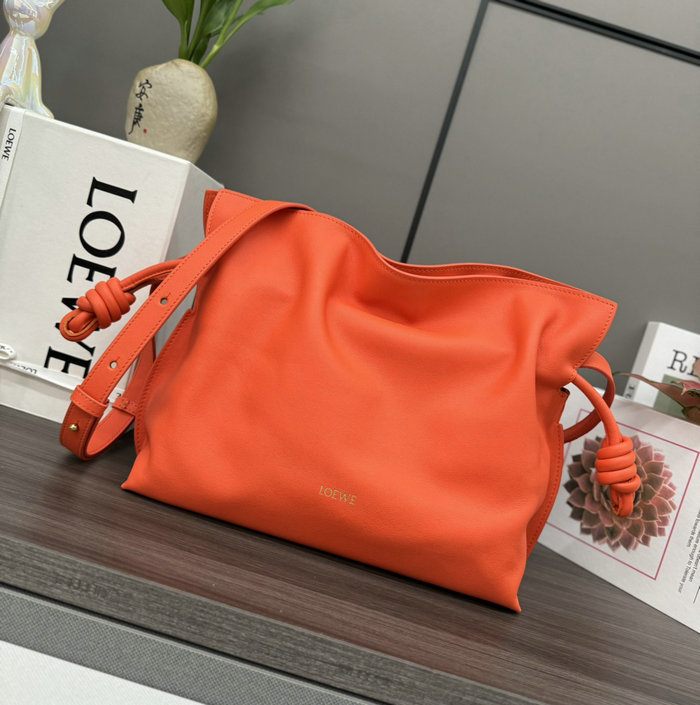 Loewe Medium Flamenco clutch Orange L262386