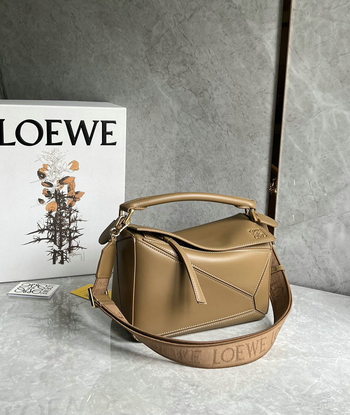 Loewe Small Puzzle Bag Brown L051703