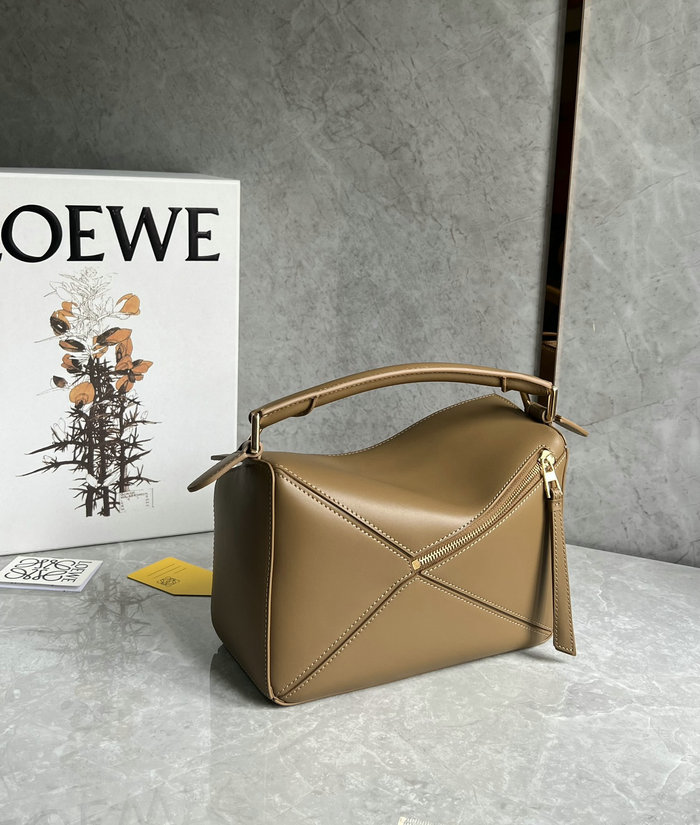 Loewe Small Puzzle Bag Brown L051703