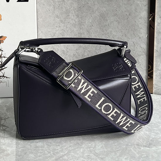 Loewe Small Puzzle Bag Purple L051702