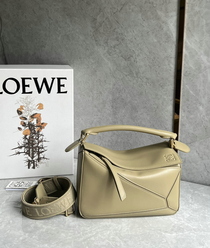 Loewe Small Puzzle Bag khaki L051702