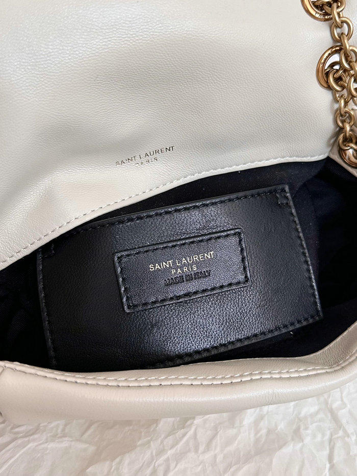 Saint Laurent Jamie 4.3 Mini Chain Bag White 766754