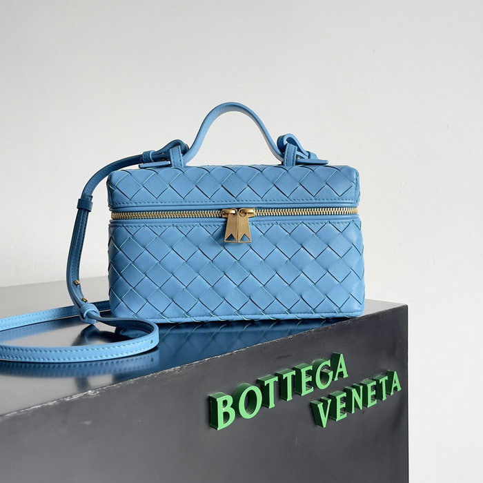 Bottega Veneta Bang Bang Vanity Case B789109 Blue