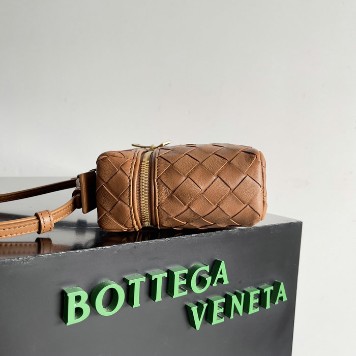 Bottega Veneta Bang Bang Vanity Case B789109 Brown