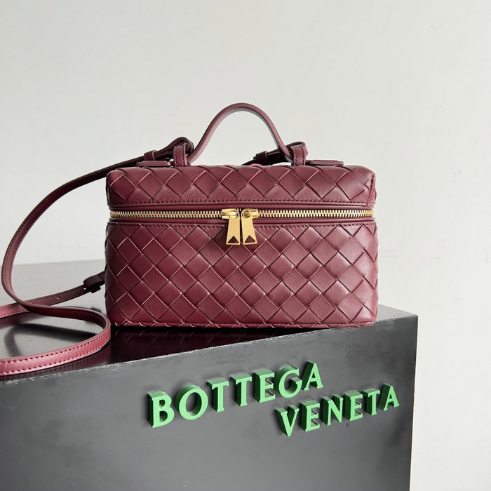 Bottega Veneta Bang Bang Vanity Case B789109 Cherry