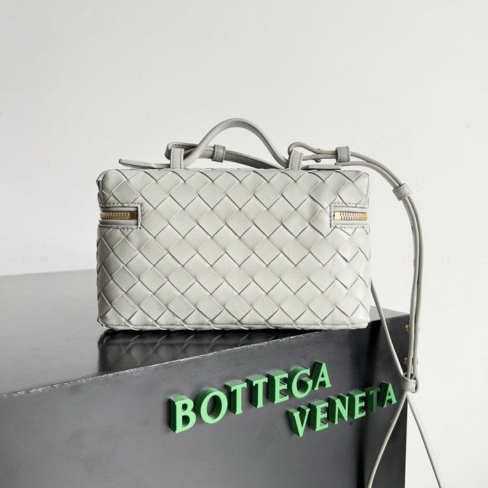 Bottega Veneta Bang Bang Vanity Case B789109 Light Grey