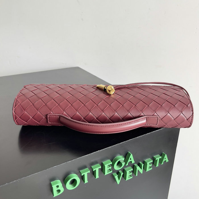 Bottega Veneta Long Clutch Andiamo 741511 Cherry