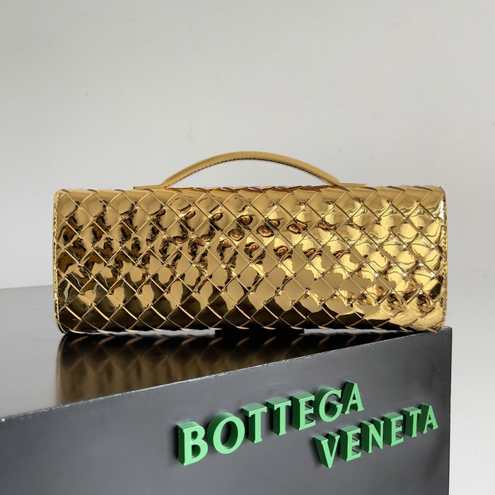 Bottega Veneta Long Clutch Andiamo 741511 Gold