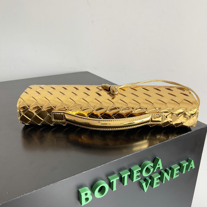 Bottega Veneta Long Clutch Andiamo 741511 Gold