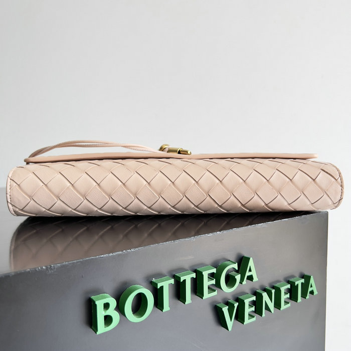 Bottega Veneta Long Clutch Andiamo 741511 Pink