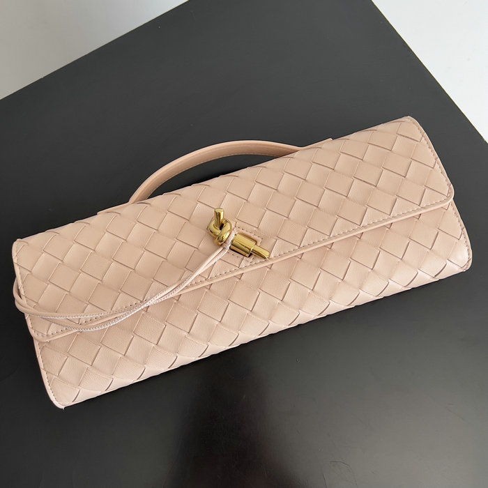 Bottega Veneta Long Clutch Andiamo 741511 Pink