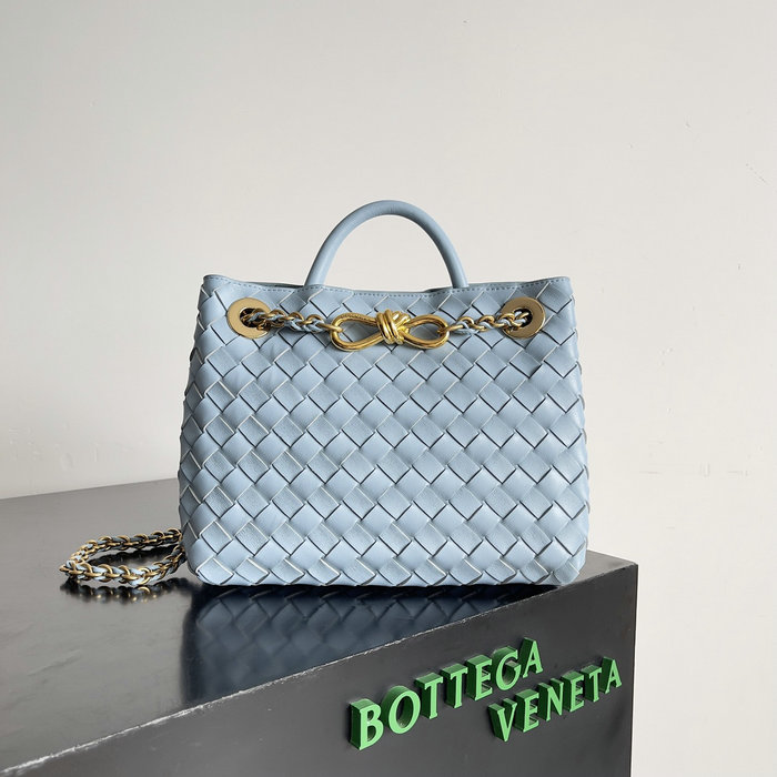 Bottega Veneta Small Andiamo Tote Bag B786008 Blue