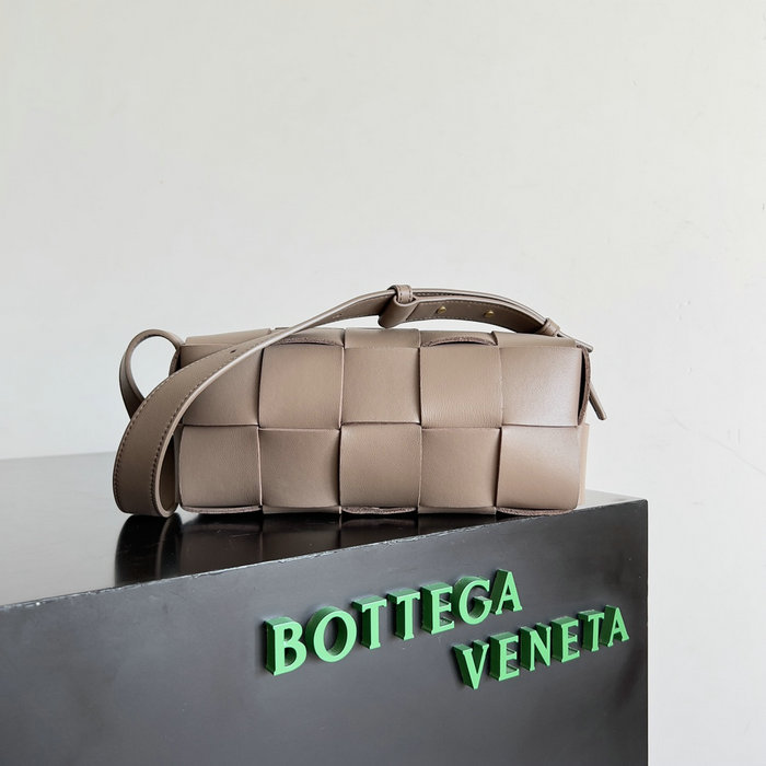 Bottega Veneta Small Brick Cassette 729166 Grey