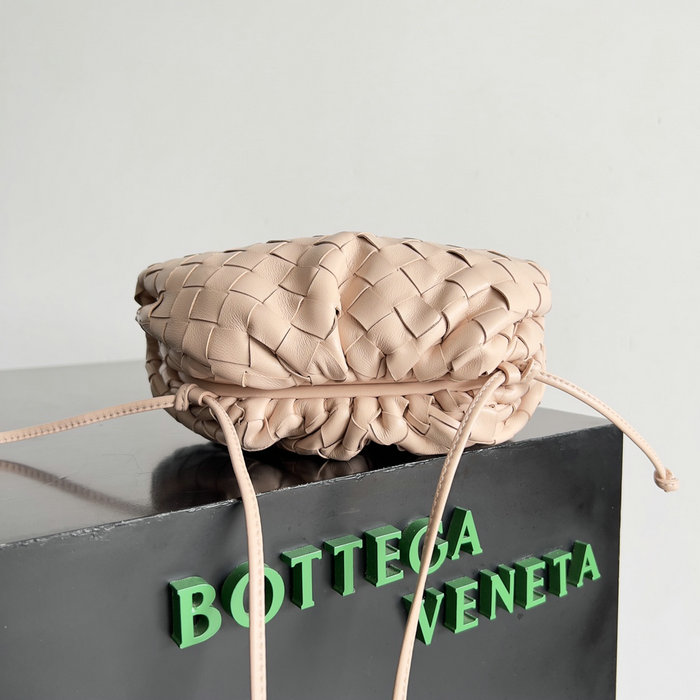 Bottega Veneta Woven Leather Small The Pouch B585851 Pink