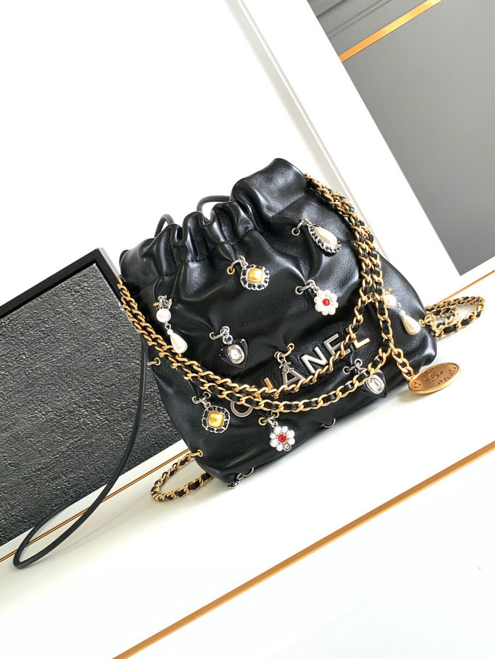 Chanel 22 mini Handbag Black AS3980