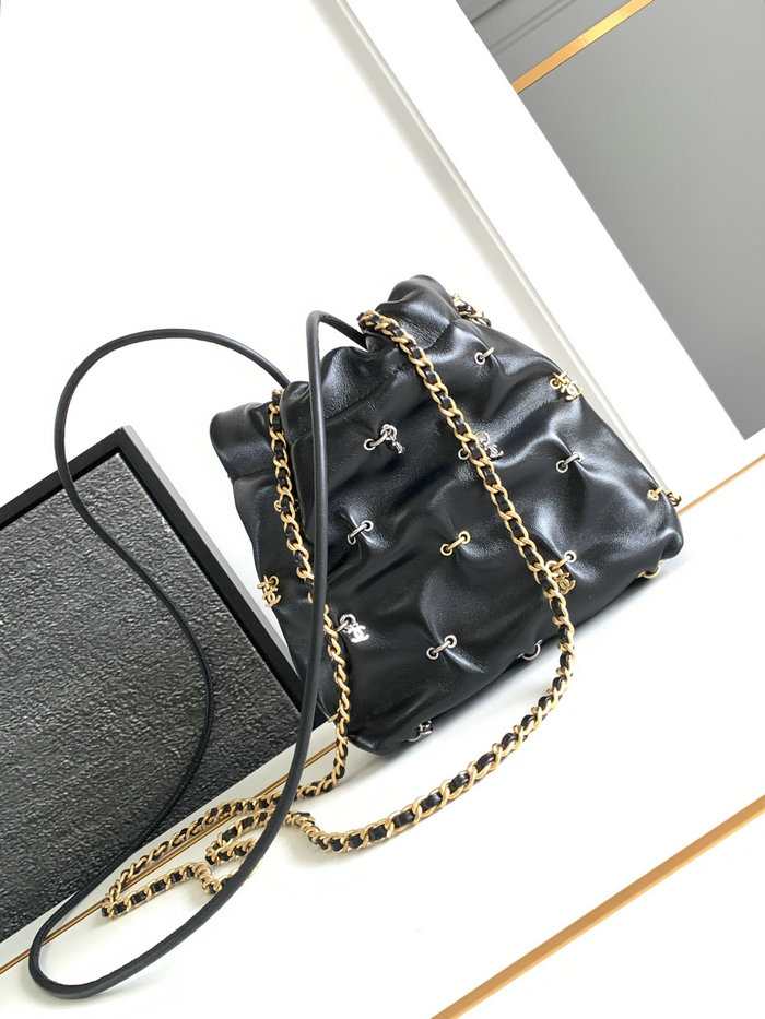 Chanel 22 mini Handbag Black AS3980