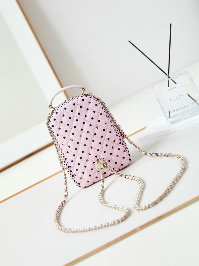 Chanel Fabric Mini Backpack AP3753 Pink