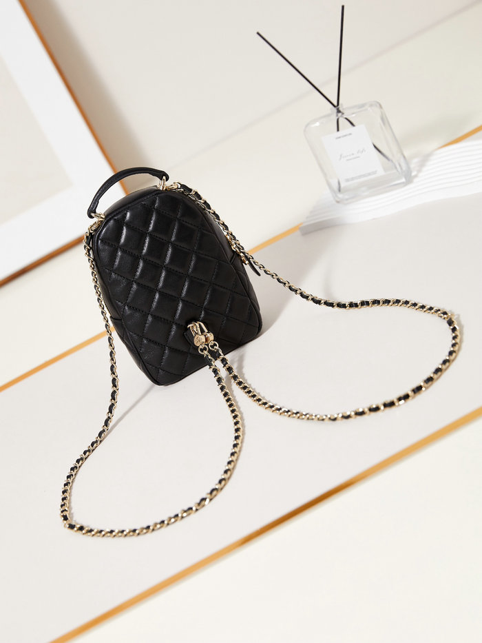 Chanel Lambskin Mini Backpack AP3753 Black