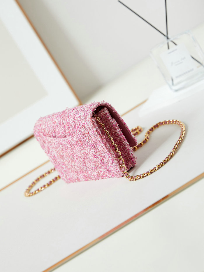 Classic Chanel Wallet On Chain Pink AP0250