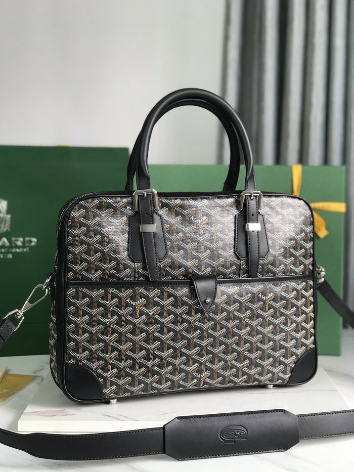 Goyard Ambassade PM Document Case L02889 Black