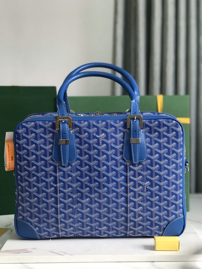 Goyard Ambassade PM Document Case L02889 Blue