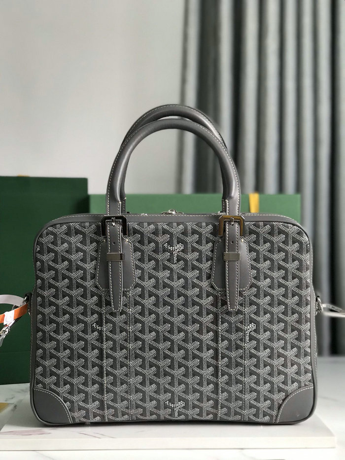 Goyard Ambassade PM Document Case L02889 Grey