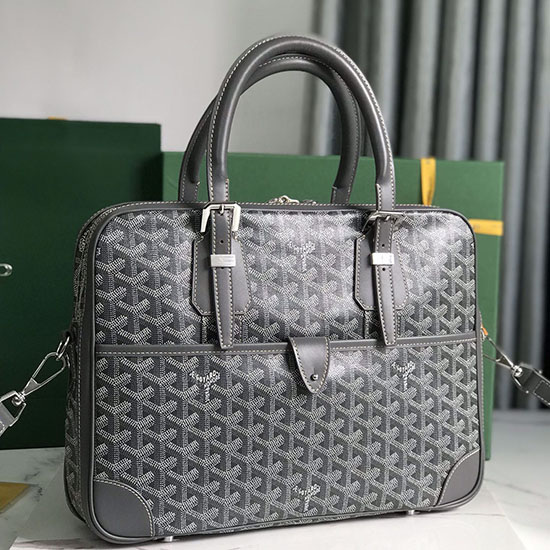 Goyard Ambassade PM Document Case L02889 Grey