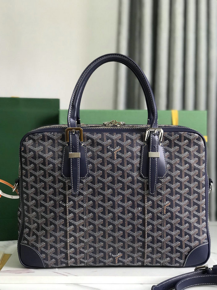 Goyard Ambassade PM Document Case L02889 Navy