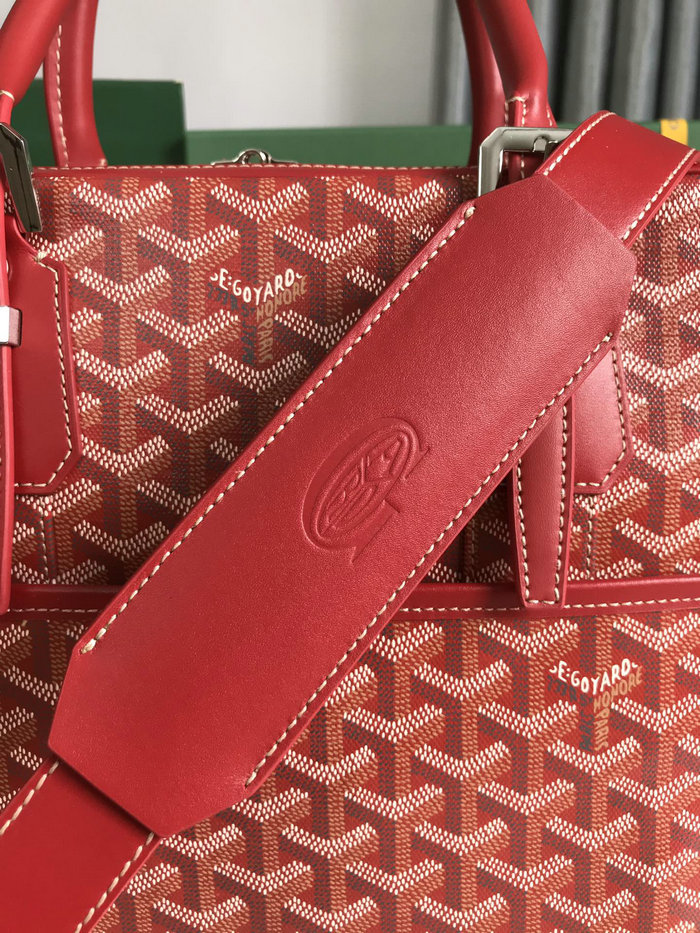 Goyard Ambassade PM Document Case L02889 Red