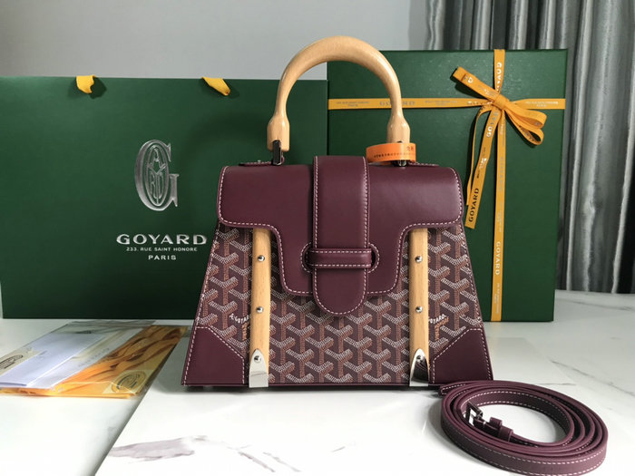 Goyard Saigon PM Bag L20192 Burgundy