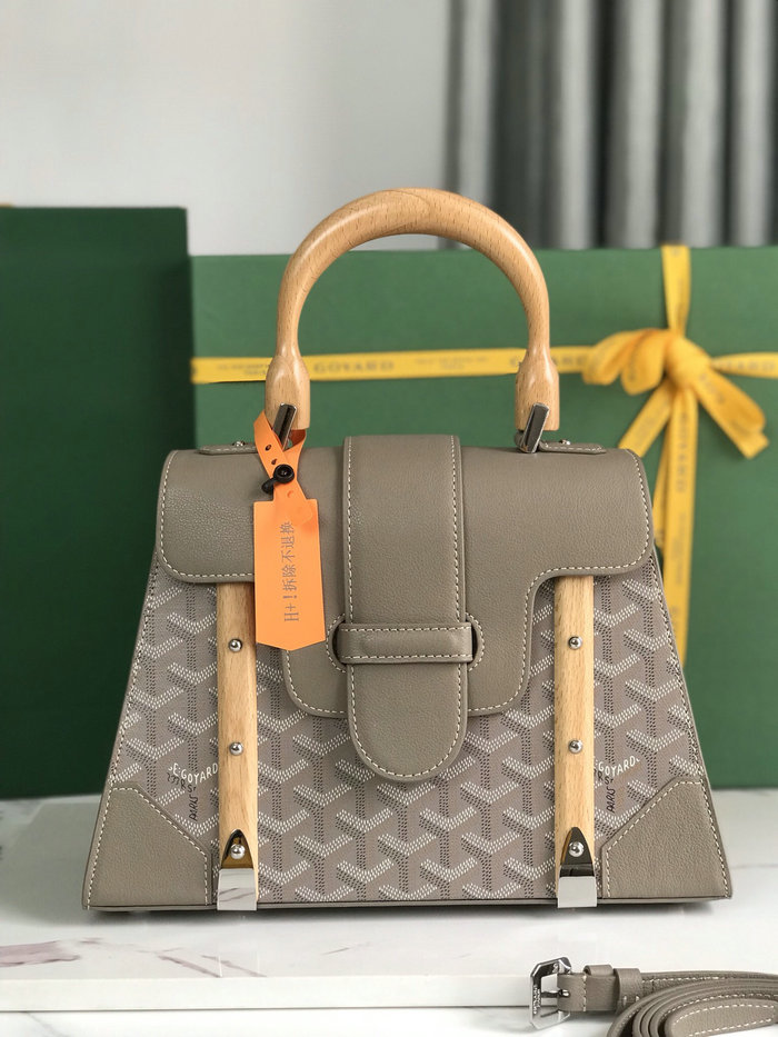 Goyard Saigon PM Bag L20192 Light Grey