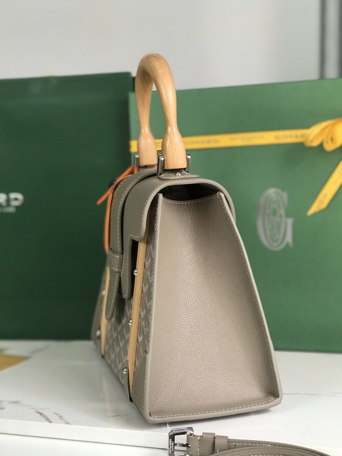 Goyard Saigon PM Bag L20192 Light Grey