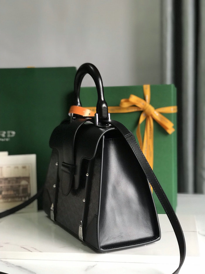 Goyard Saigon PM Bag L20192 with Black Handle