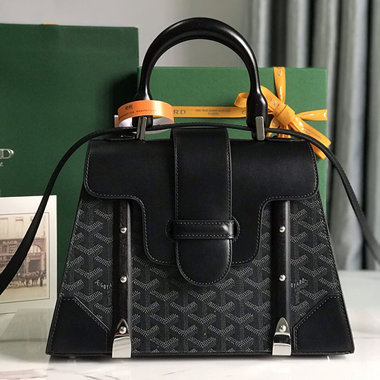 Goyard Saigon PM Bag L20192 with Black Handle