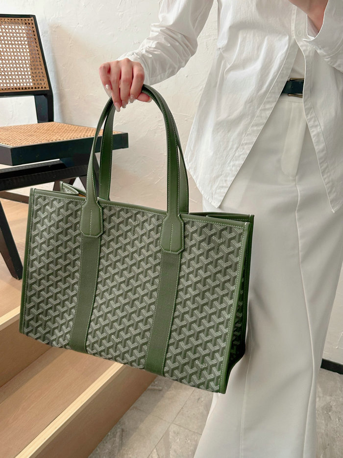 Goyard Villette MM Tote Khaki G6038